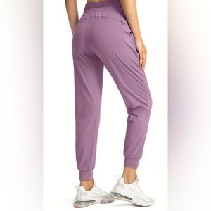 unbranded Weave Lilac Purple Lavender Sweatpants Size Medium joggers drawstring